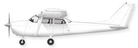 Cessna light aircraft 172
