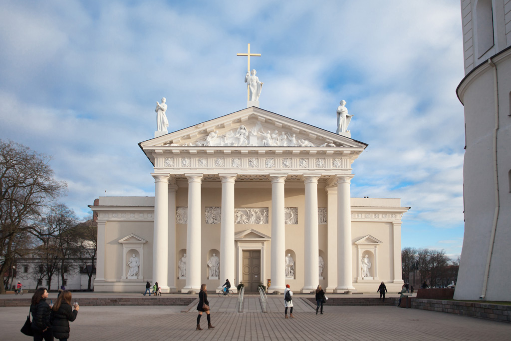 Фото: Кафедральный собор в Вильнюсе