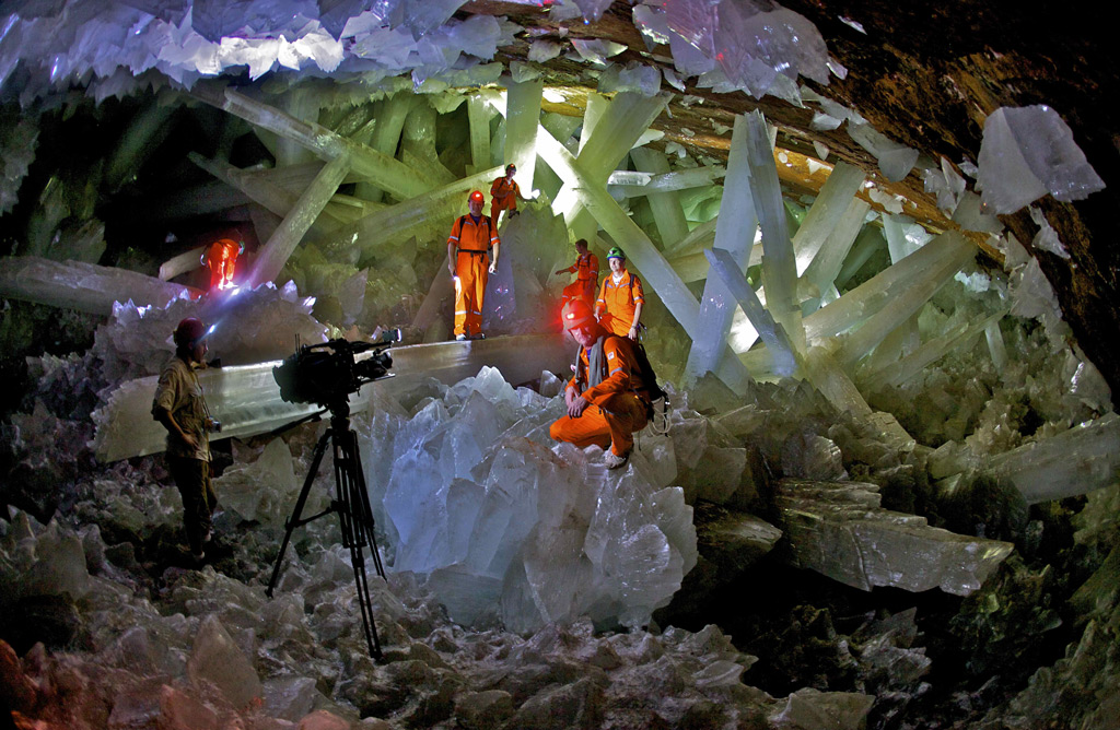 Фото: Пещера кристаллов, Мексика
