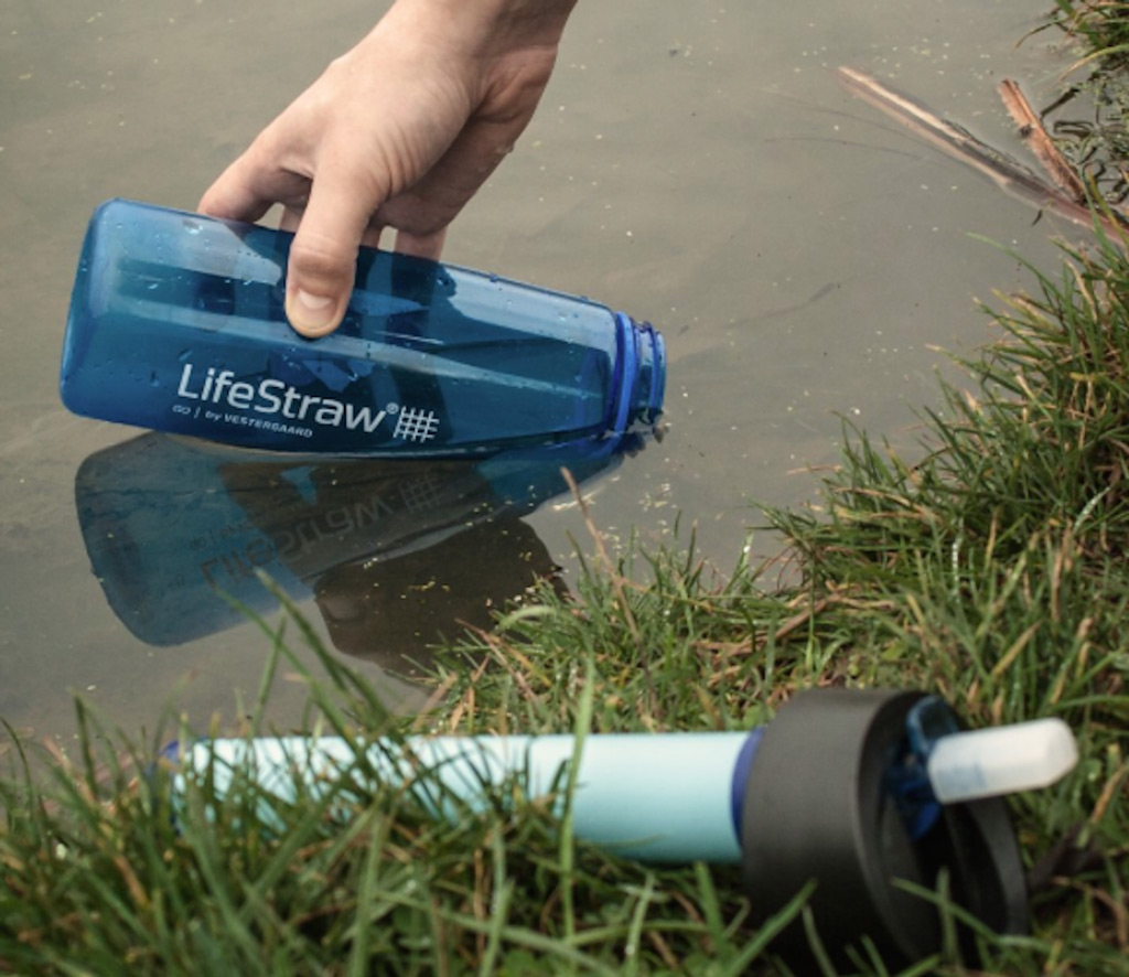 Бутылка LifeStraw Go Фото: Бутылка LifeStraw Go