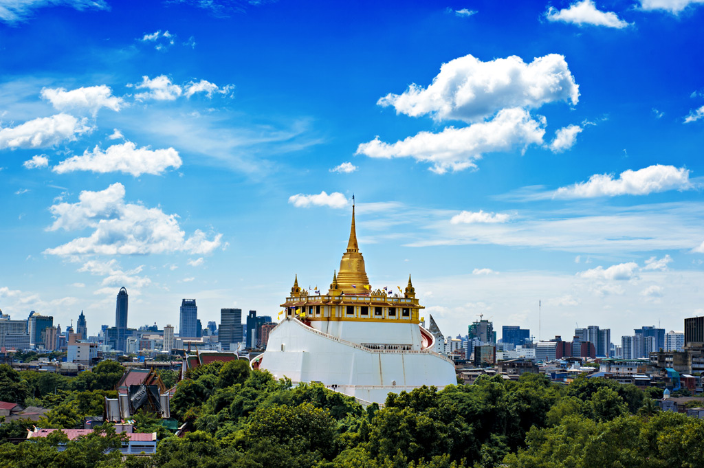 Фото: Wat Saket The Golden Mount или храм Золотой горы