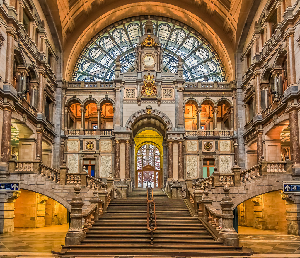 Фото: Antwerpen Centraal, Антверпен, Бельгия