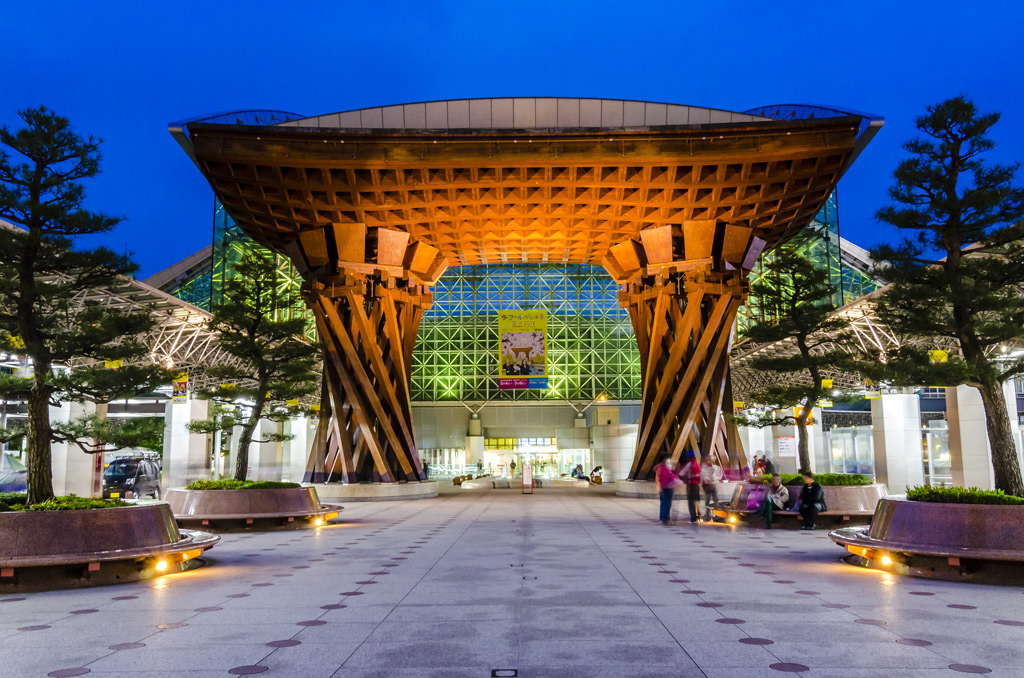 Фото: Kanazawa Station, Канадзава, Япония