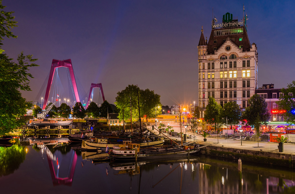 Фото: Роттердам Нидерланды городской пейзаж