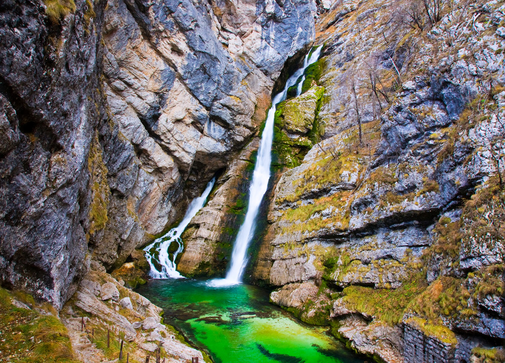 Фото: Водопад Савица
