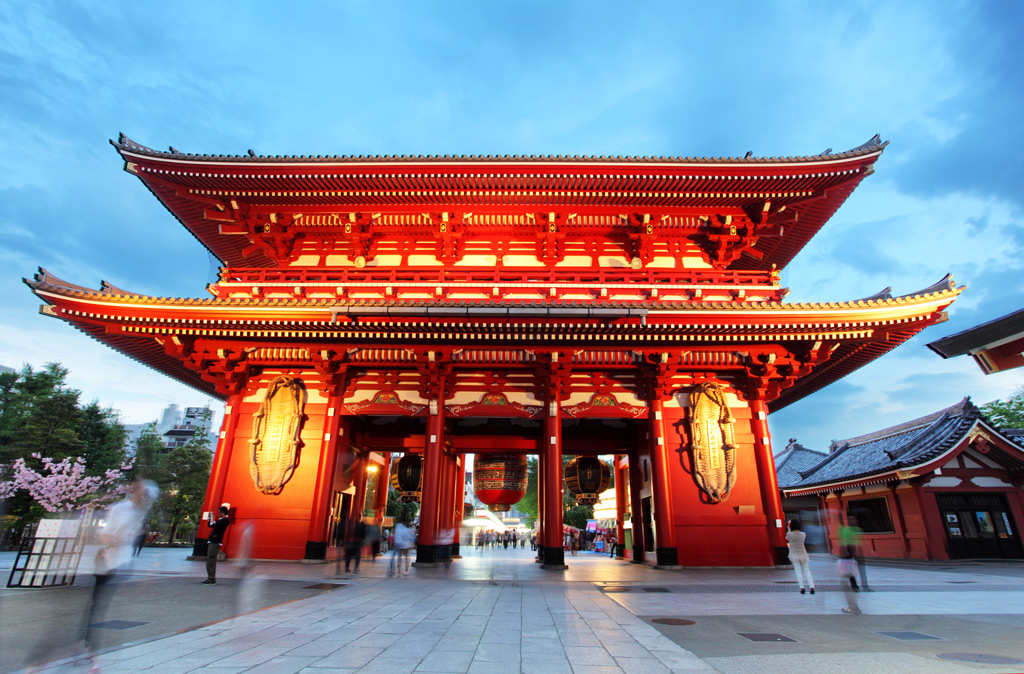 Фото: Район Асакуса и храм Сенсодзи