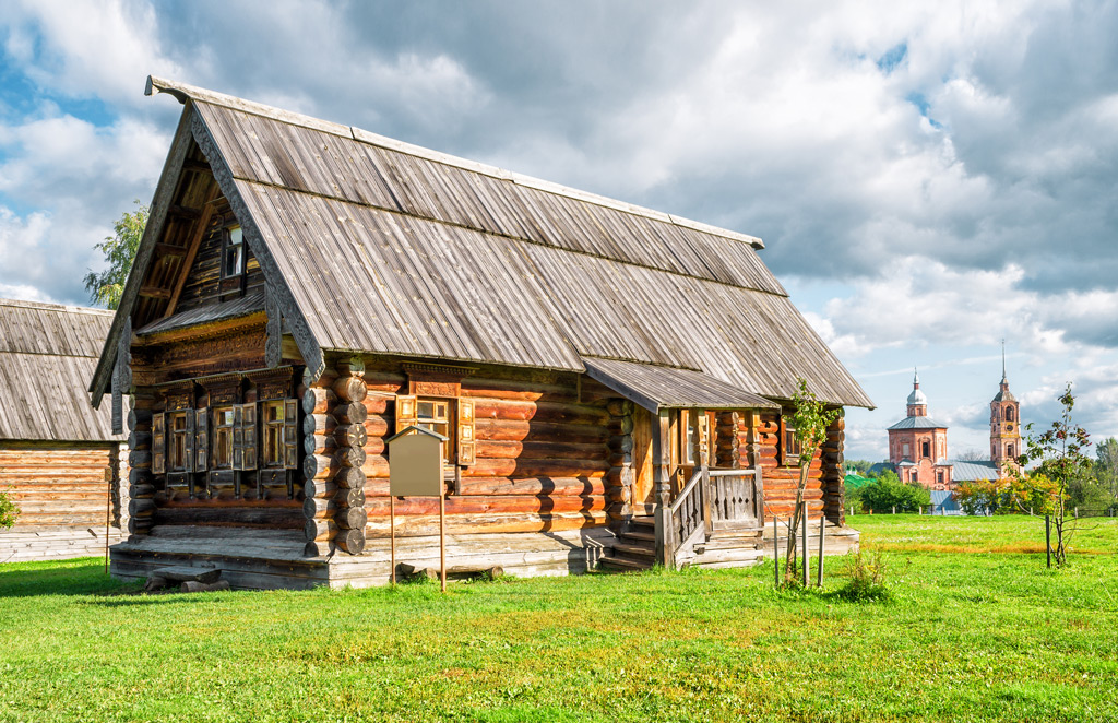 Фото: Традиционный русский дом