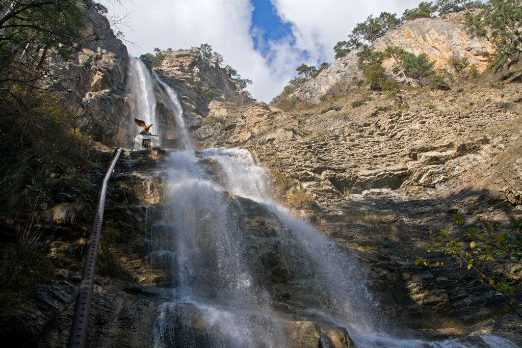 Фото: Водопад Учан-Су
