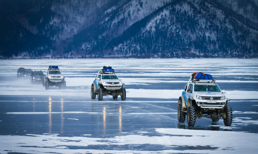 Фото: По Байкалу на машинах