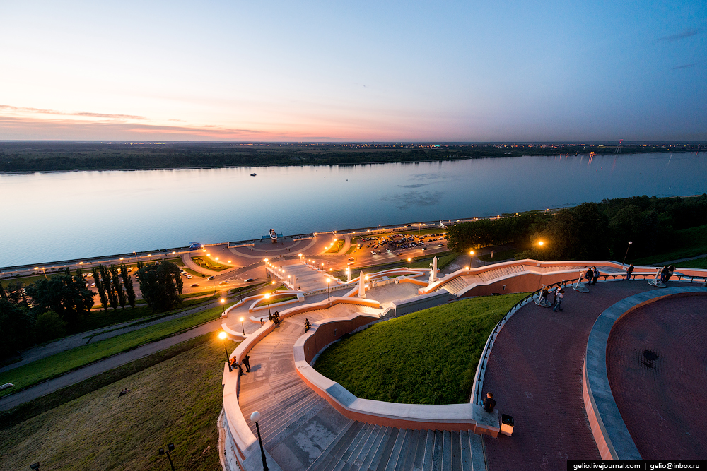 Фото: Чкаловская лестница