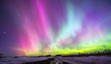 Архангельск, Мурманск, Нарьян-Мар и другие места в России, где можно увидеть северное сияние