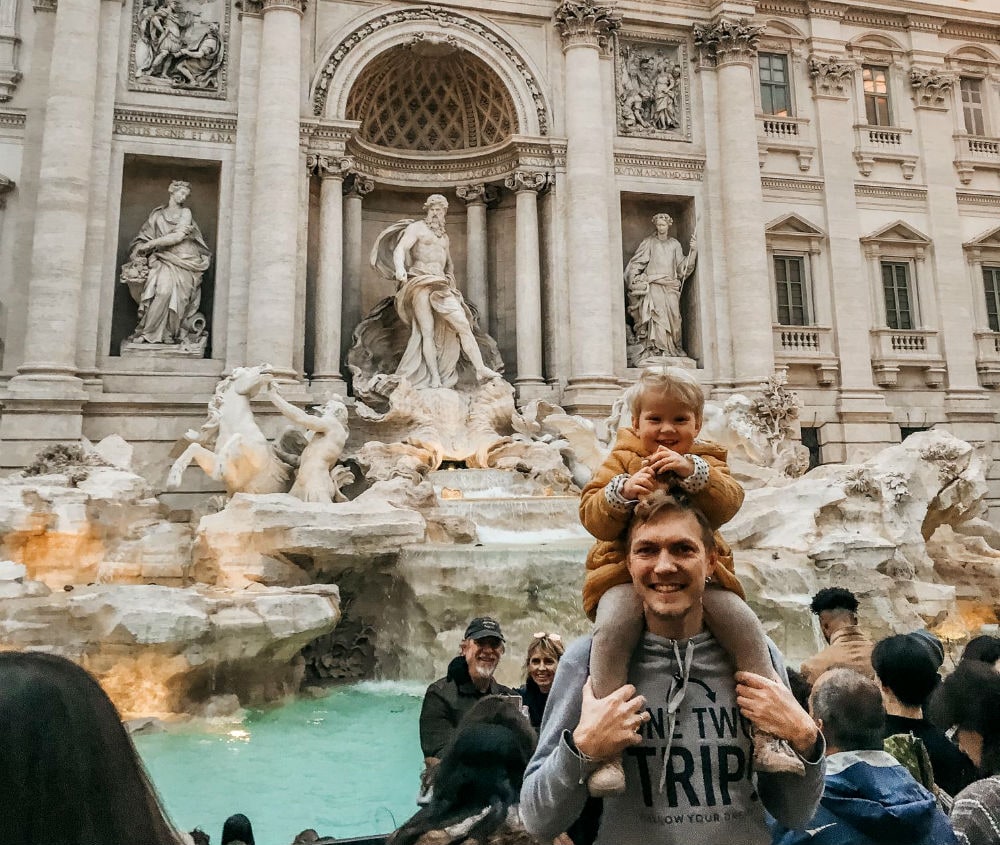 Фото: Выходные в Риме с ребёнком
