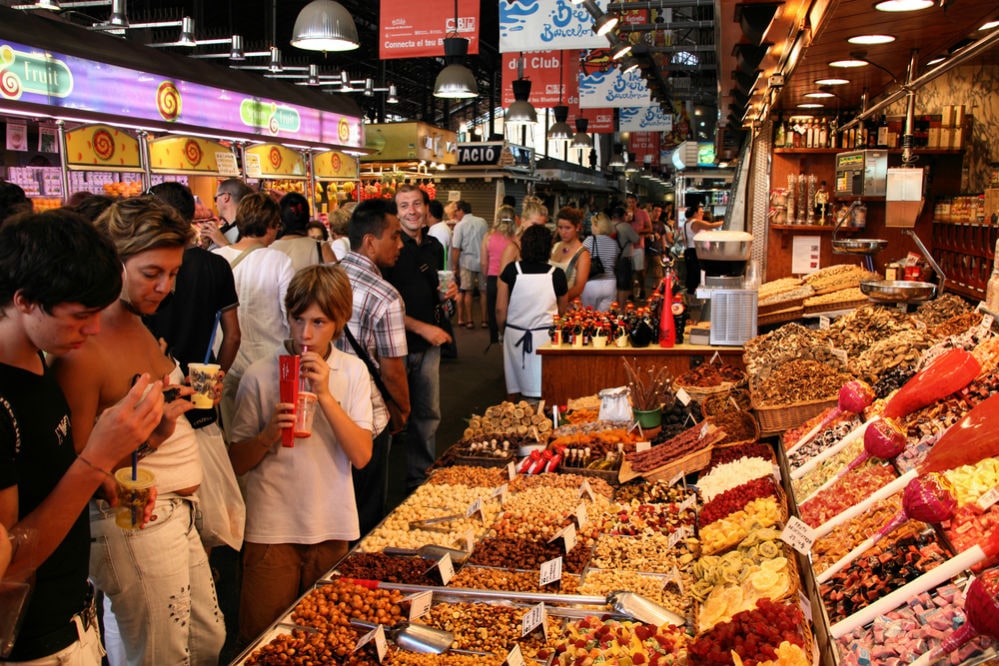 Фото: Рынок La Boqueria