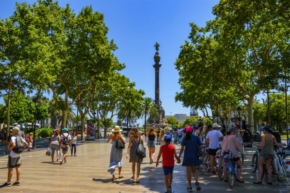 Фото: Бульвар La Ramblas