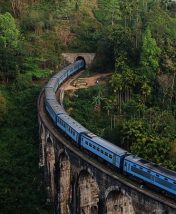 Четыре маршрута на поезде по Шри-Ланке